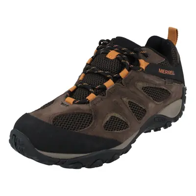 (Brown, UK 7) Mens Merrell Walking Trainers Yokota WP J31267