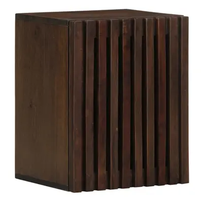 (brown, solid mango wood) vidaXL Bathroom Wall Cabinet Hanging Cabinet Wall Storage Cupboard Sol