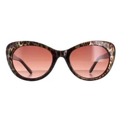 Karen Millen Sunglasses KM5024 Leopard Brown Gradient