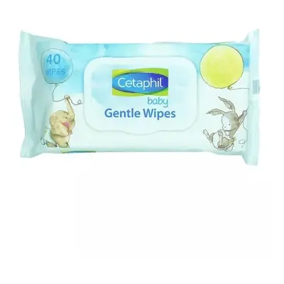 Cetaphil Baby Gentle Wipes With Aloe Vera, Chamomile and Vitamin E 80's