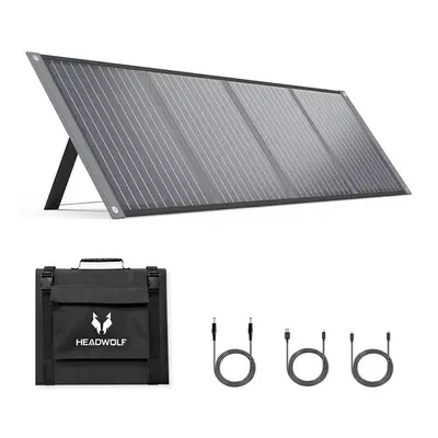 100W 18V Portable Solar Panel Foldable IP65 Waterproof Solar Panel For Power Station