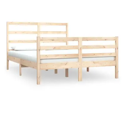 (brown, x cm) vidaXL Solid Wood Pine Bed Frame Wooden Bedstead Bed Base Multi Colours/Sizes