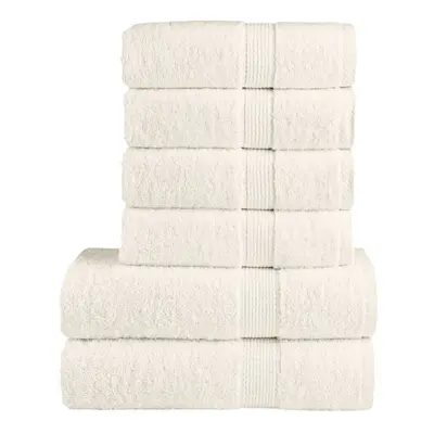 (cream) vidaXL Premium Towel Set Piece Absorbent Shower Towel Bath Towels gsm