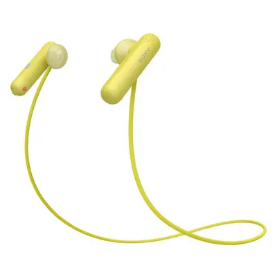 SONY WI-SP500Y Wireless Bluetooth Headphones - Yellow, Yellow