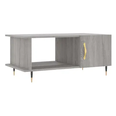 (grey sonoma) vidaXL Coffee Table Side Table Sofa Couch Table Grey Sonoma Engineered Wood