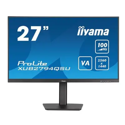 68,6cm/27" (2560x1440) Iiyama ProLite XUB2794QSU-B6 WQHD LED 100Hz 1ms HDMI DP USB LS VESA Pivot