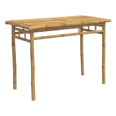 vidaXL Garden Dining Table Patio Coffee Table Outdoor Dining Table Bamboo