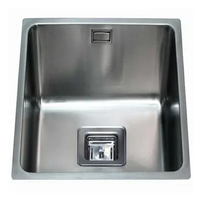 CDA KSC22SS Three Quarter Bowl Stainless Steel Undermount Kitchen Sink