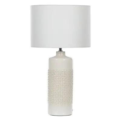 Table Lamp ANSEBA Ceramic Off-White