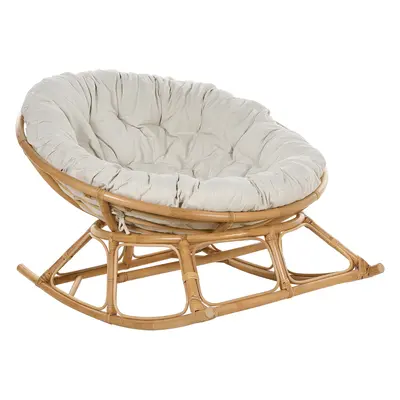 Rocking Chair ORVIETO Rattan Natural