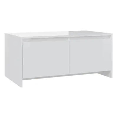 (high gloss white) vidaXL Coffee Table Chipboard Centre End Side Couch Sofa Table Multi Colours