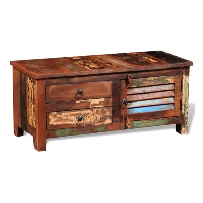 vidaX TV Hi-Fi Cabinet Solid Reclaimed Wood Side Stand Entertainment Centre