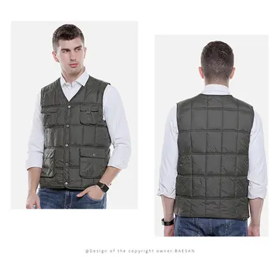 (3XL) Electric Heating USB Sleeveless Vest Winter Heated Outdoor Fishing Jacket