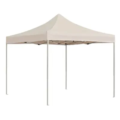 vidaXL Professional Folding Party Tent Aluminium 3x3m Cream Canopy Gazebo