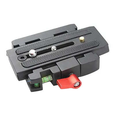 Quick Release Clamp Adapter + Plate P200 Compatible for Manfrotto 500AH 701HDV 503HDV Q5