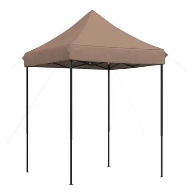 (brown, without sidewall) vidaXL Professional Folding Party Tent Outdoor Canopy Garden Pavilion 