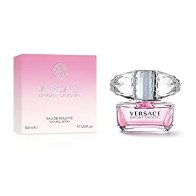 Versace Bright Crystal Eau De Toilette Spray for Women 50ml