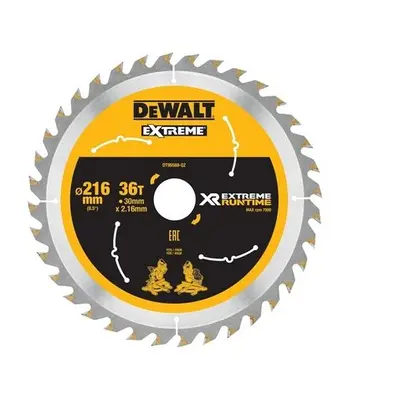 DeWalt DT99569-QZ Xtreme Runtime FlexVolt Circular Saw Blade 216mm x 30mm 36T