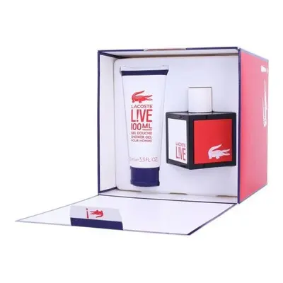 Lacoste Live Pcs Set: 3.3 Edt Sp + 3.3 Shower Gel