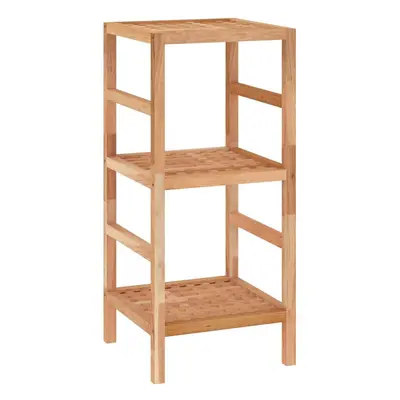 (35.5 x 35.5 x cm) vidaXL Solid Wood Walnut Bathroom Shelf 35.5x35.5x112.5 cm/35.5x35.5x79 cm