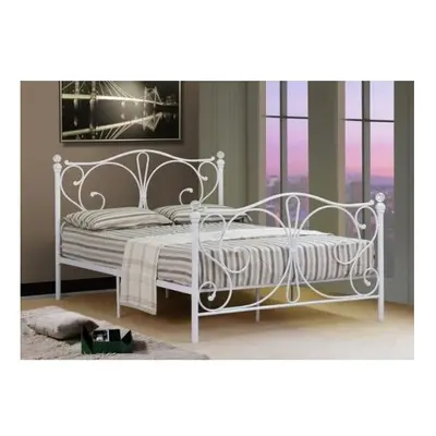 (4ft Small Double) Isabelle Metal Bed Frame with Tanya Mattress