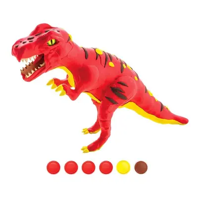 () Clay Dinosaur Series 3D Puzzle Modeling Children's Manual DIY Rubber Color Mud Toys