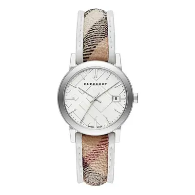 Burberry BU9136 Haymarket City Stainless Steel Women's Swiss Watch