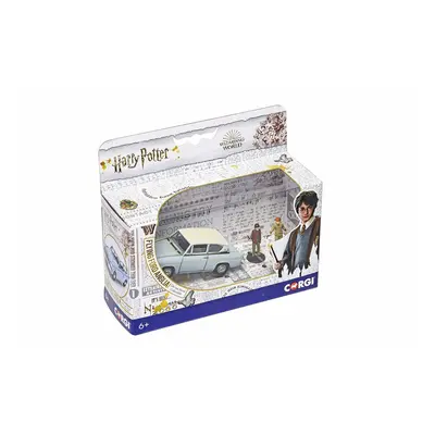 Corgi CC99725 Harry Potter Mr Wesley's Enchanted Ford Anglia with Harry and Ron Figures