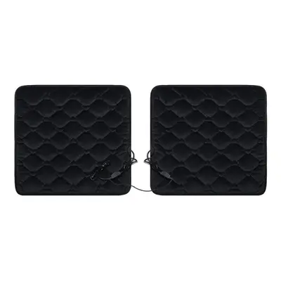 (Black, 1pcs) in 12V Heated Smart Multifunctional Car Seat Cushion Winter Heater