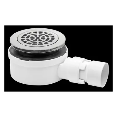 McAlpine ST90CPB-P-53 90mm Shallow Shower Trap - 53mm High