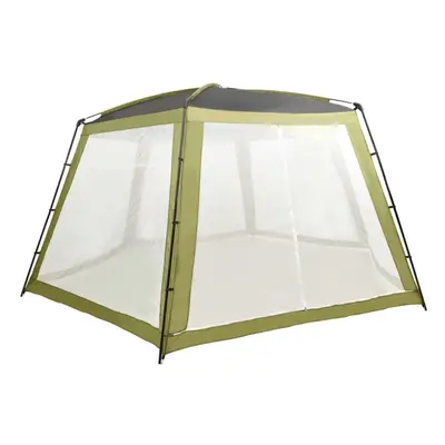 vidaXL Pool Tent Fabric 660x580x250 cm Green Pool Spa Sun Shelter Party Pent