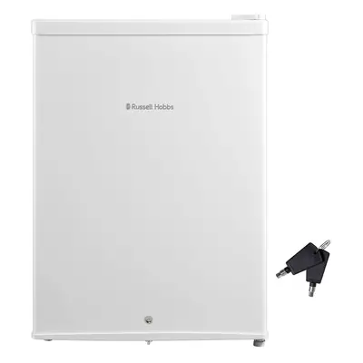 Russell Hobbs Mini Fridge Lockable 67L White Ice Box RH67TTLF0E1W-LCK