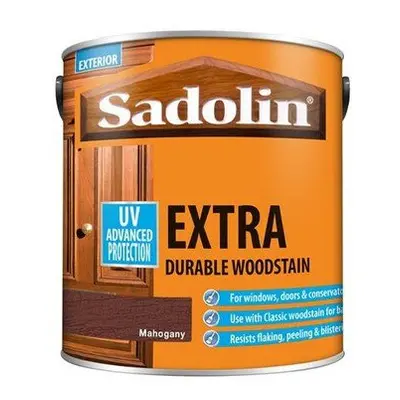 Sadolin Extra Durable Woodstain Mahogany 2.5 Litre