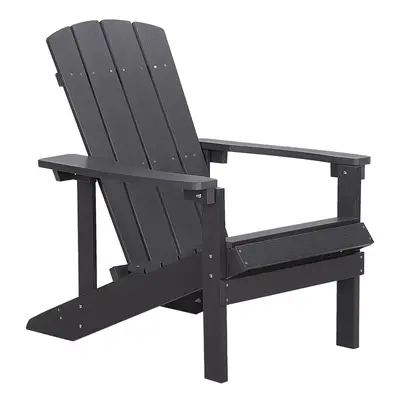 Garden Chair ADIRONDACK Dark Grey