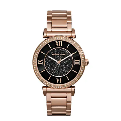 Michael Kors MK3356 Ladies Catlin Rose Gold Plated Watch