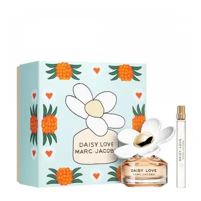 Marc Jacobs Daisy Love Pcs Set: 1.7 Eau De Toilette Spray + 0.33 Eau De Toilette Spray (Hard)