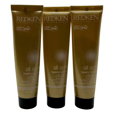 Redken All Soft Heavy Cream Super Treatment Dry & Brittle Hair OZ Set of