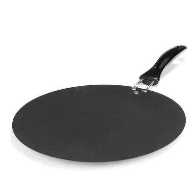 Frying Pan Non-Stick Flat Iron Steak Pancake Pizza Griddle Baking Kitchen Cookware 30CM