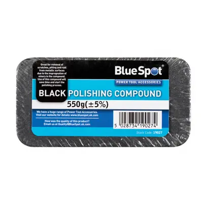 Polishing Compound Blocks Buffing 500g Black Bluespot BS19027