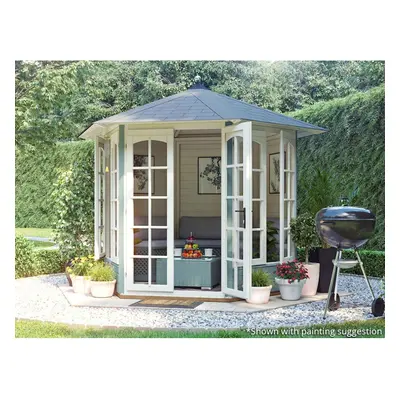 Dunster House Wooden Summerhouse 2.5m x 2m Sun Room Vantage