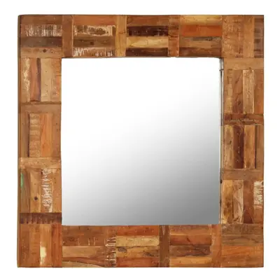 (60 x cm) vidaXL Wall Mirror Hallway Bathroom Makeup Vanity Mirror Solid Reclaimed Wood