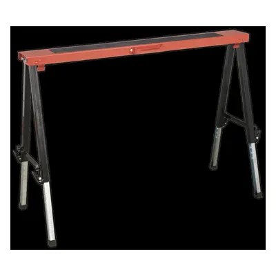 Fold Down Trestle with Adjustable Legs 150kg Capacity