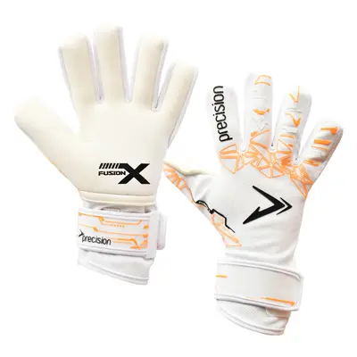 Size PRO ADULT Goal Keeping Gloves Lightweight White/Orange Keeper Glove