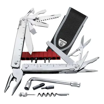 Victorinox Swiss Tool X Plus Swiss Army Knife, Large, Multi Tool, Functions, Locking Blade, Case