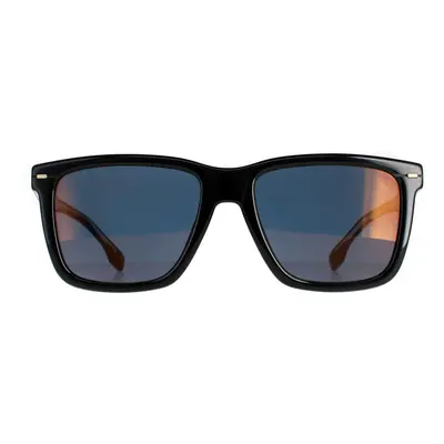 Hugo Boss Sunglasses BOSS 1317/S K1 Black Brown Gold Mirrored