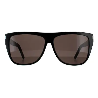 Saint Laurent Sunglasses SL SLIM Black Grey Smoke