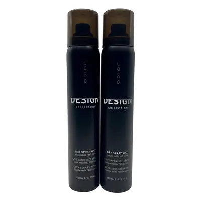 Joico Design Collection Dry Spray Wax Medium Hold Soft Shine 3.7 OZ Set of