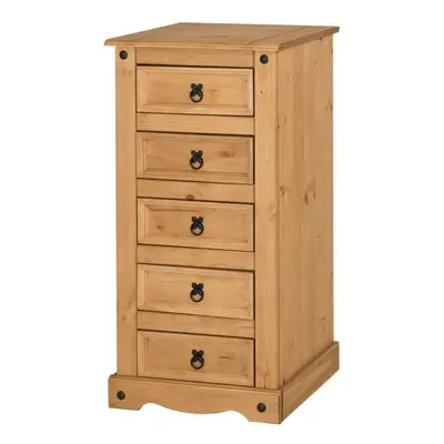 Corona Chest of Drawers Drawer Narrow Solid Pine bedroom Furniture