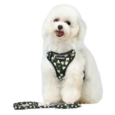 () Harness and Leash Sets Adjustable Lengths Reflective Design Breathable Mesh Dog Collar for Sm