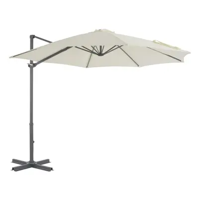 vidaXL Outdoor Umbrella with Portable Base Sand